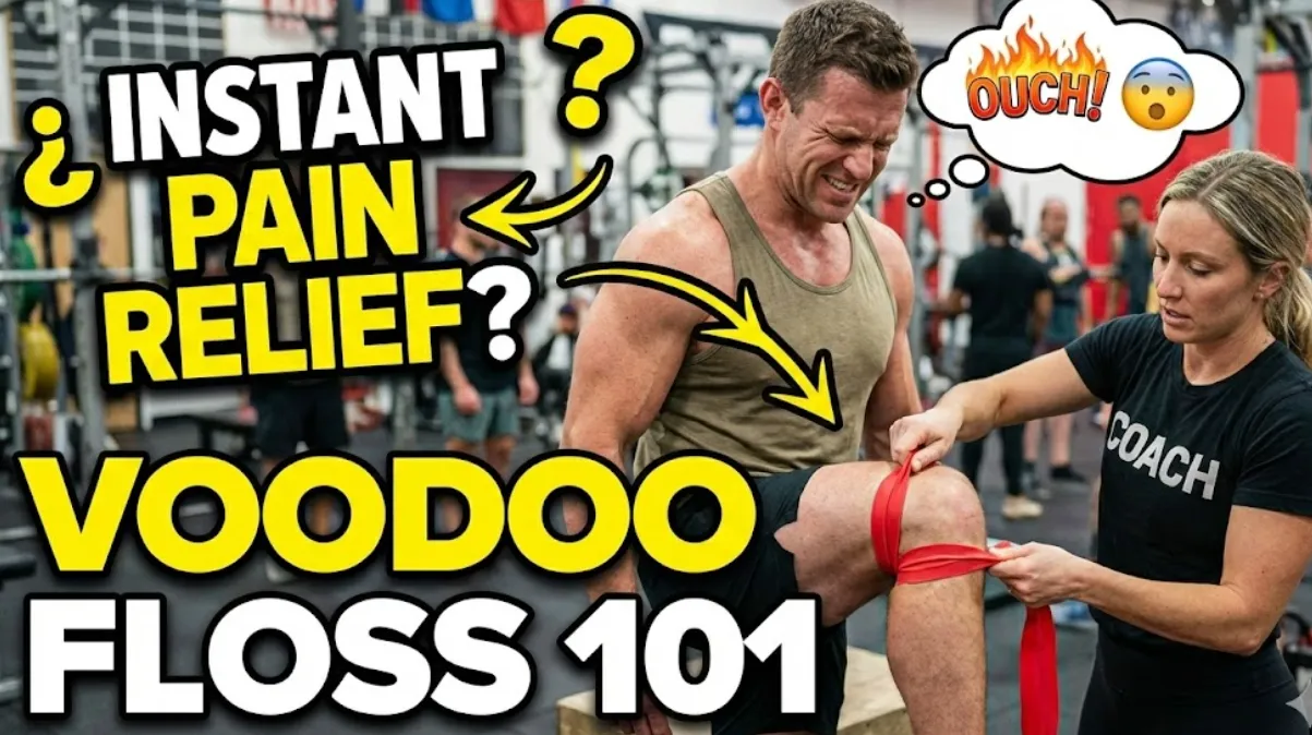 Kelly Starrett voodoo floss knee protocol article