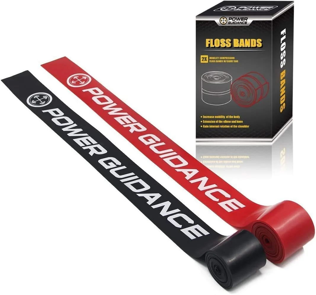 Power Guidance muscle floss band amazon product photo review slippery grip budget